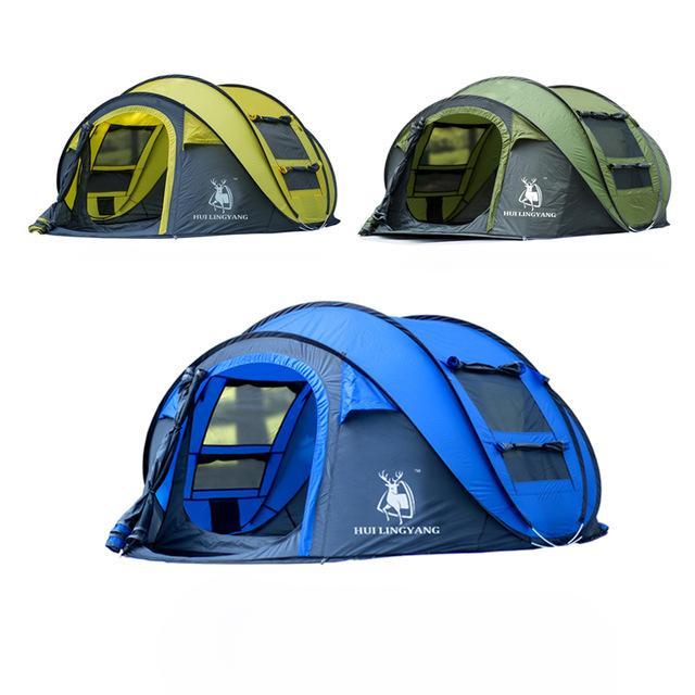 4-Person Easy Pop up Outdoor Tent (9x6 feet)